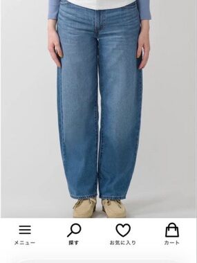 Classic Wide-Leg Women’s Jeans in Medium Blue